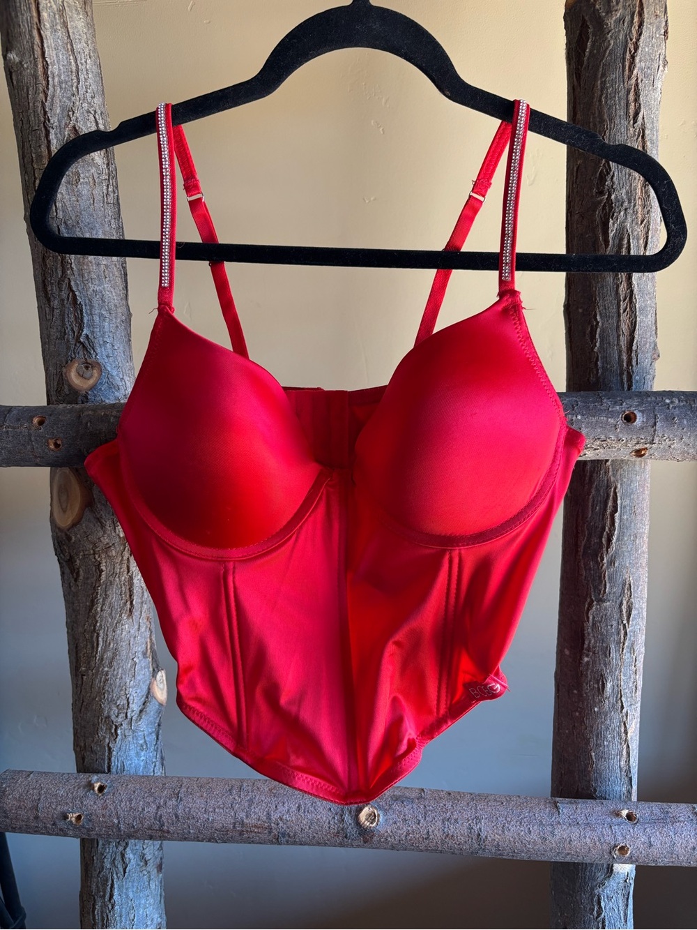 NWOT BCBGeneration Red Limited Edition Push Up Corset 36B